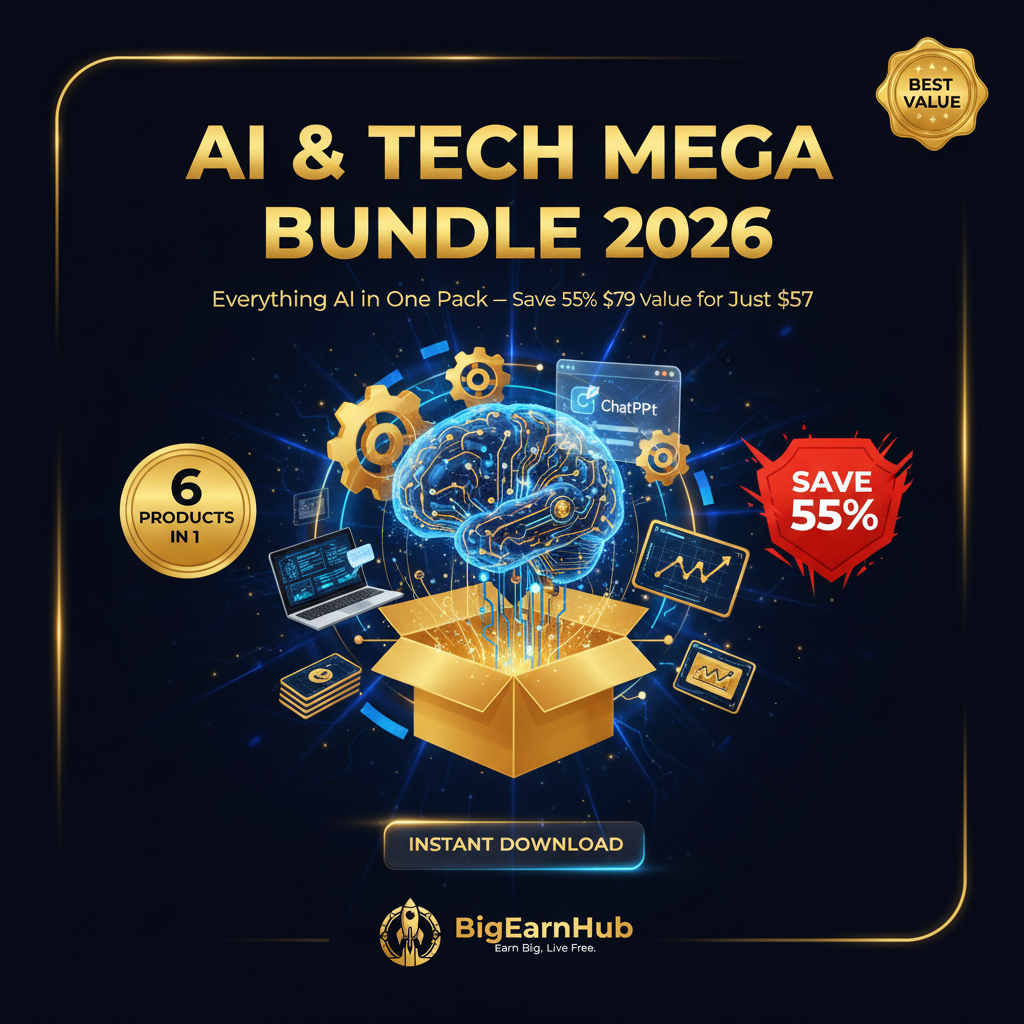 AI & Tech Mega Bundle 2026
