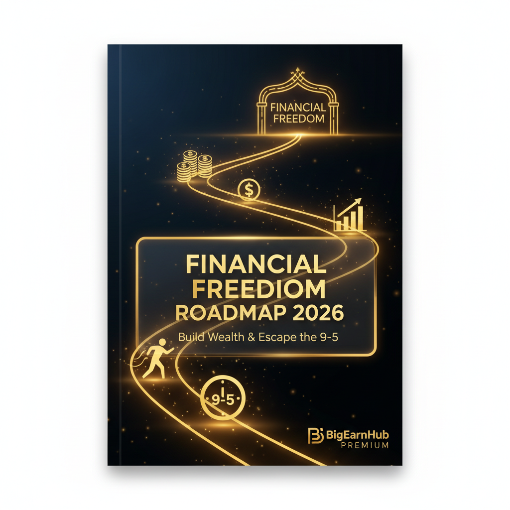 Financial Freedom Roadmap 2026 — Build Wealth & Escape the 9-5 — BigEarnHub