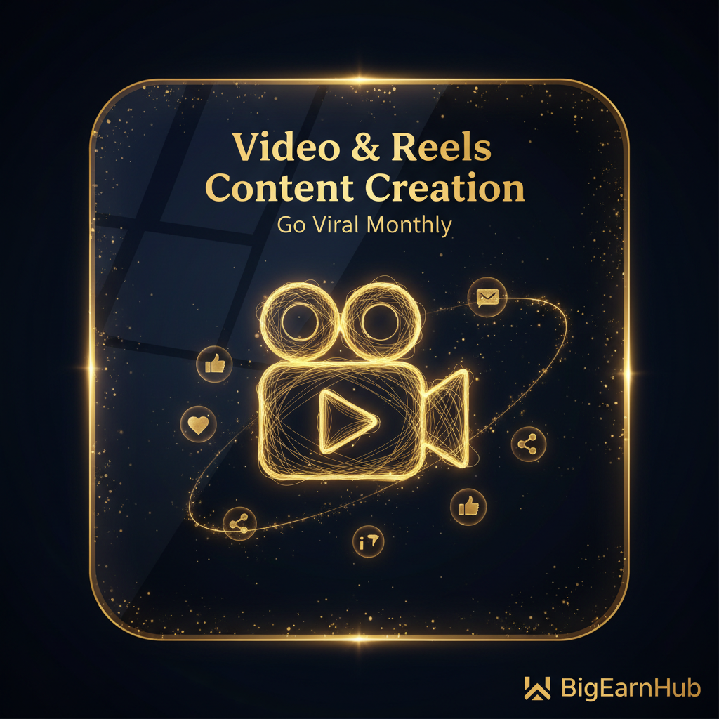 Video & Reels Content Creation β Go Viral Monthly β BigEarnHub