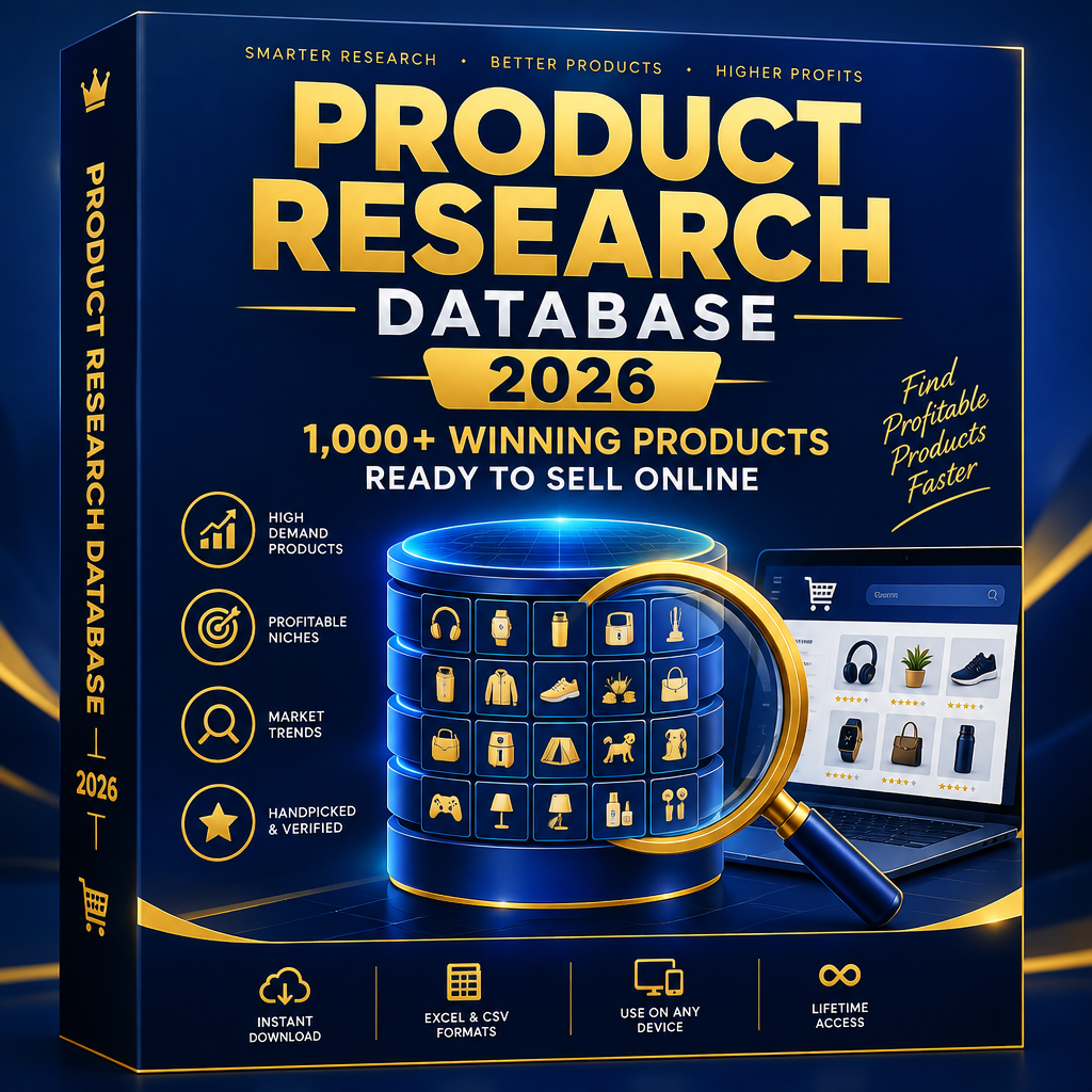 Product Research Database Cover