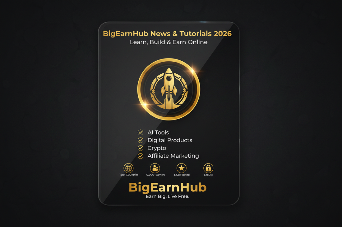 📚 BigEarnHub Tutorials 2026 — Learn AI, Freelancing & Online Business Skills