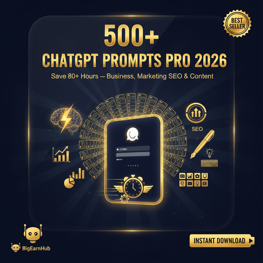 500+ ChatGPT Prompts PRO 2026