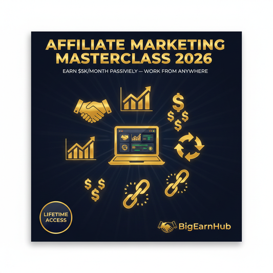 Affiliate Marketing Masterclass 2026