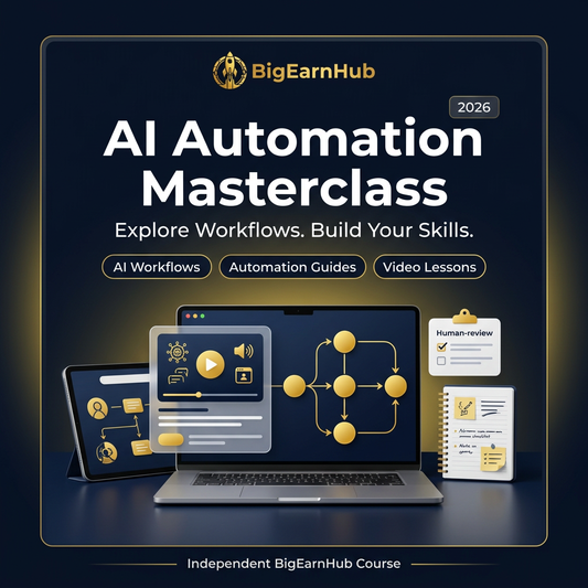 AI Automation Masterclass 2026 কভার