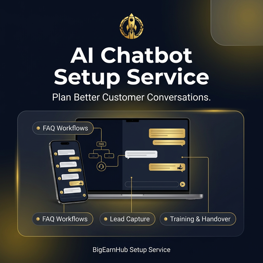 AI Chatbot Setup Service কভার