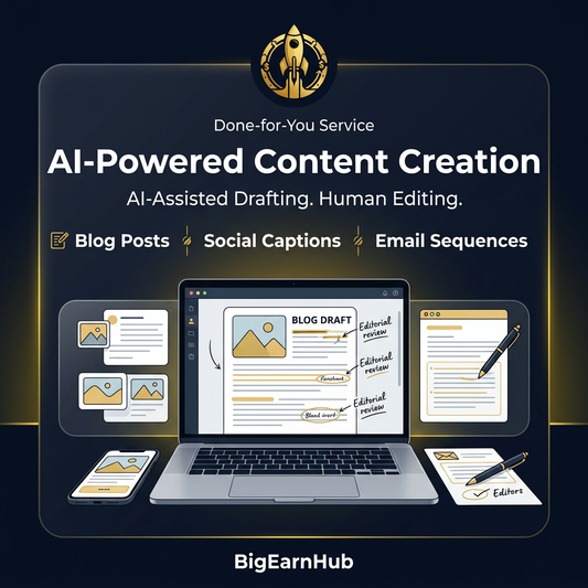 AI-Powered Content Creation Service কভার