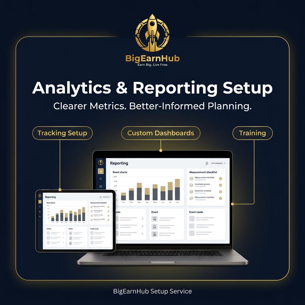 Analytics & Reporting Setup কভার