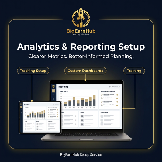 Analytics & Reporting Setup কভার