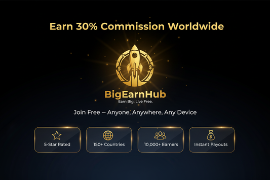 BigEarnHub Affiliate Program — High Trust Brand Banner