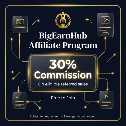 BigEarnHub Affiliate Program কভার