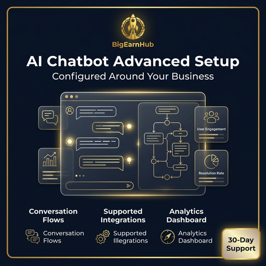 BigEarnHub AI Chatbot Advanced Setup কভার