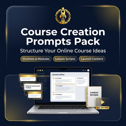 BigEarnHub Course Creation Prompts Pack কভার