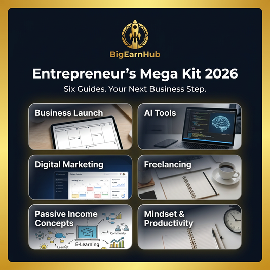 BigEarnHub Entrepreneur’s Mega Kit 2026 কভার