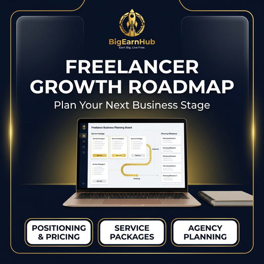 BigEarnHub Freelancer Growth Roadmap কভার