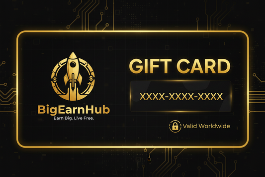 🎁 BigEarnHub Gift Card — Learn, Earn & Grow