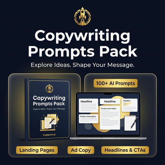 Copywriting Prompts Pack কভার