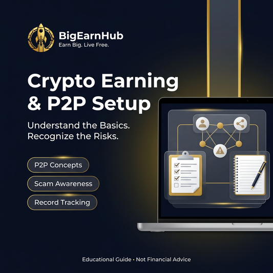 Crypto Earning & P2P Setup কভার