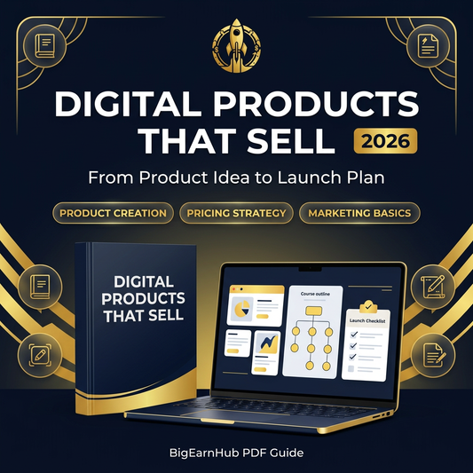 Digital Products That Sell 2026 কভার