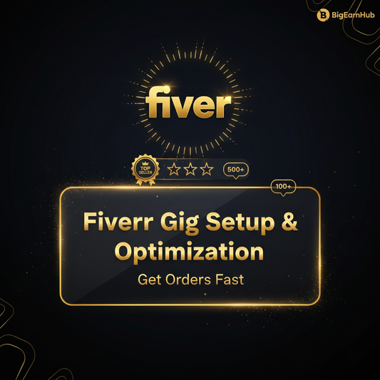 📊 Fiverr Gig Setup