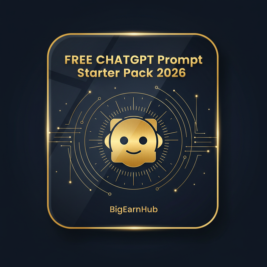 Free ChatGPT Prompt Starter Pack 2026