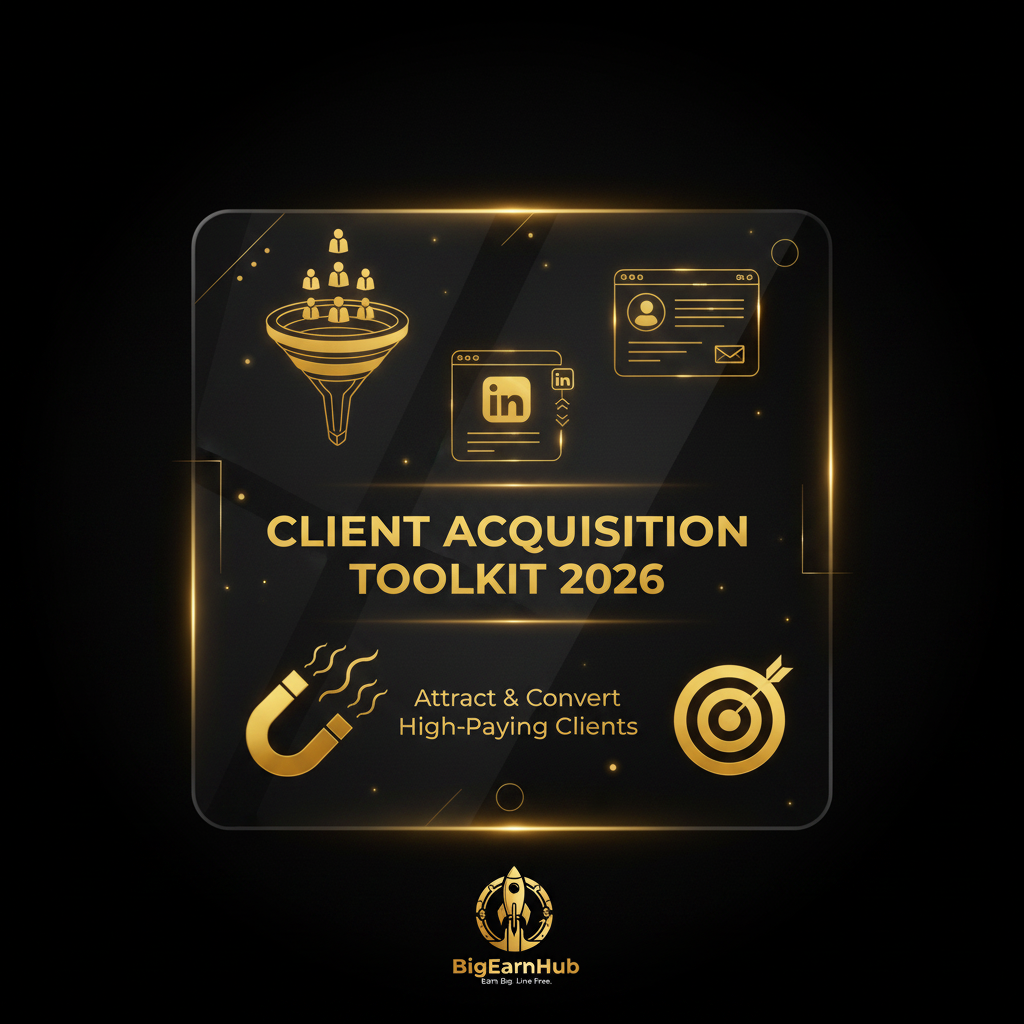 Client Acquisition Toolkit 2026 - Attract & Convert High-Paying Clients