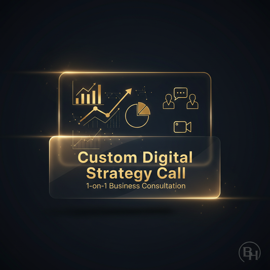 Custom Digital Strategy Call — 1-on-1 Business Consultation — BigEarnHub