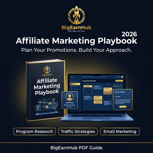 Affiliate Marketing Playbook 2026 cover