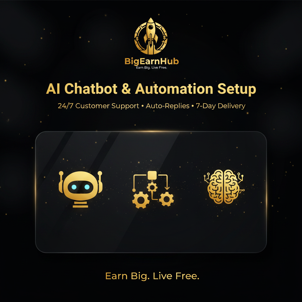 AI Chatbot & Automation Setup Service — BigEarnHub