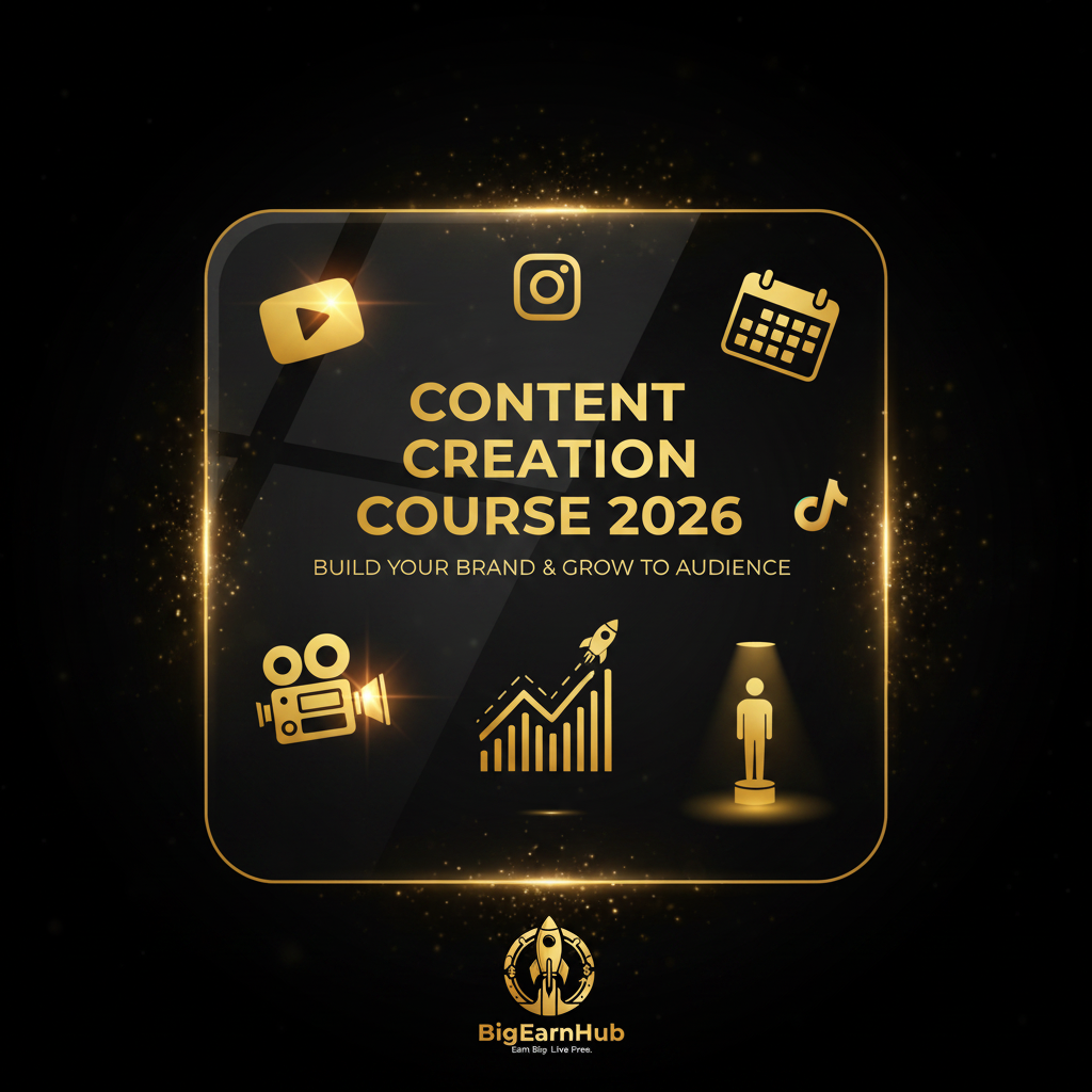 Content Creation Course 2026 - Build Your Brand & Grow Your Audience
