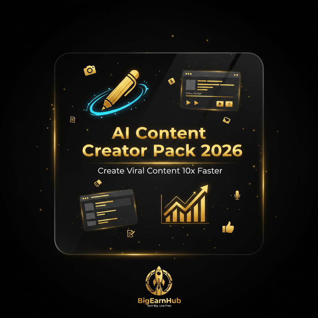 AI Content Creator Pack 2026 - Create Viral Content 10x Faster