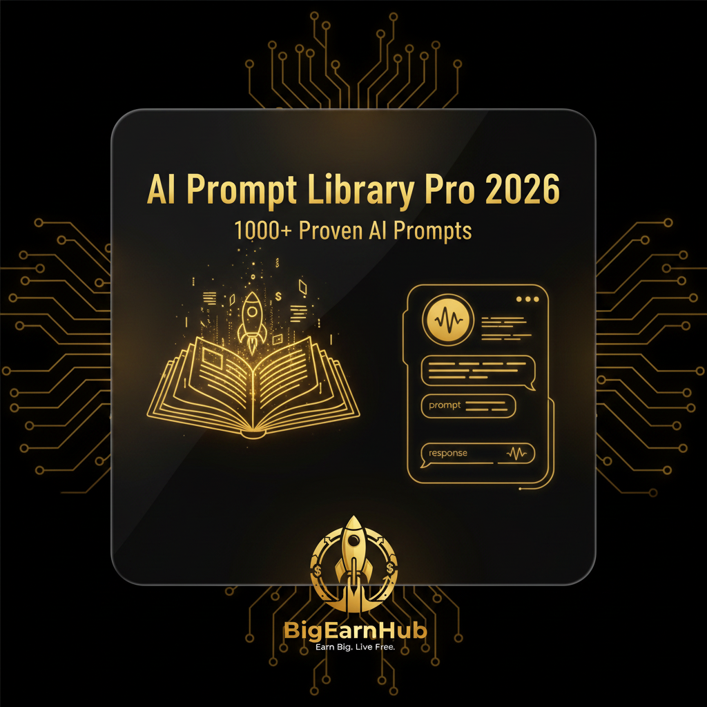 AI Prompt Library Pro 2026 - 1000+ Proven AI Prompts