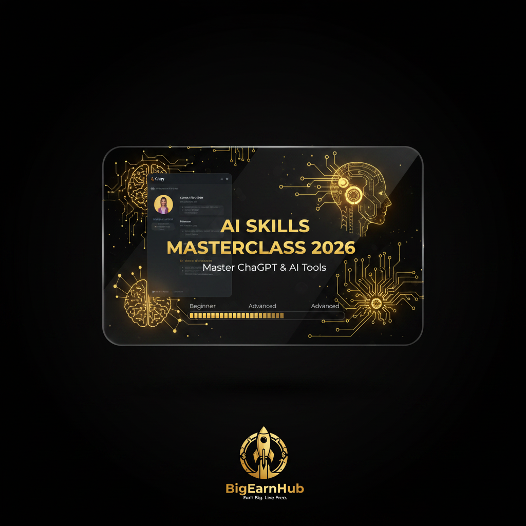 AI Skills Masterclass 2026 - Master ChatGPT & AI Tools