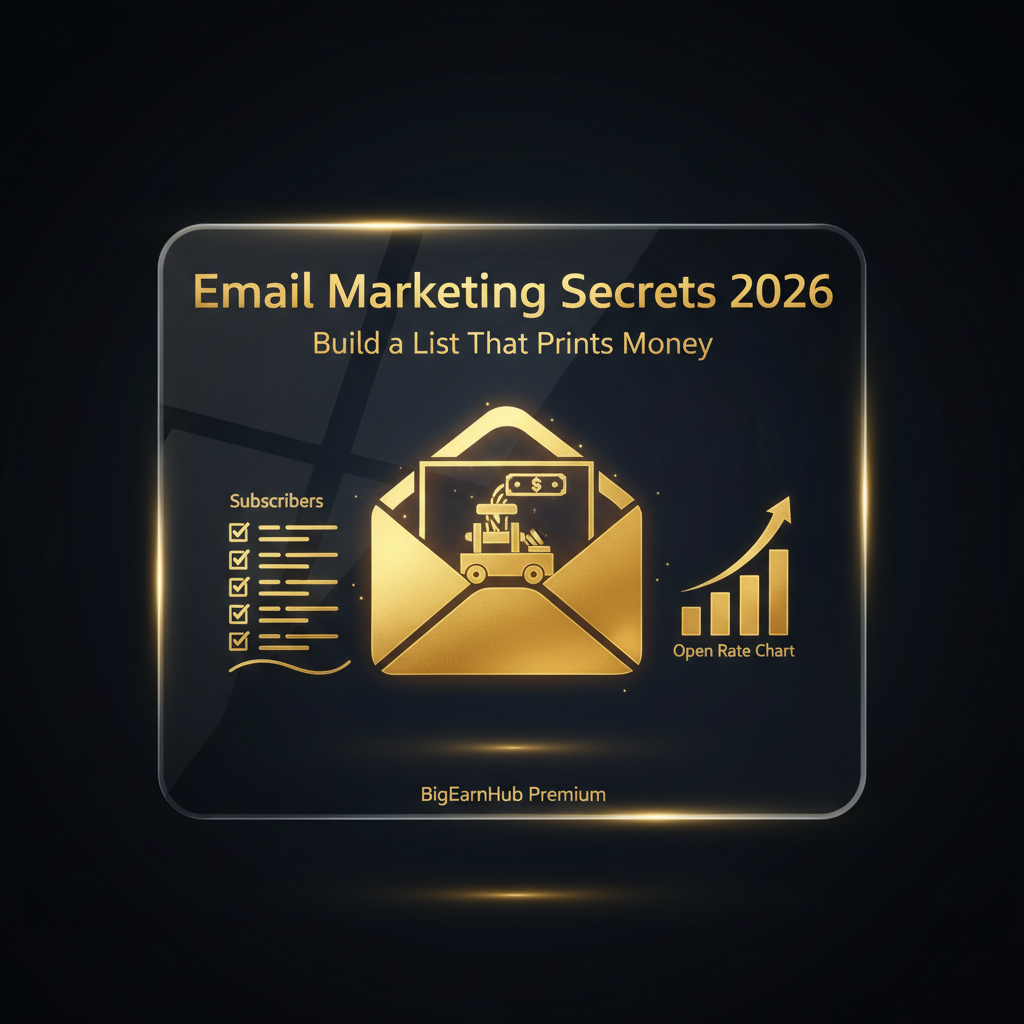 Email Marketing Secrets 2026 — Build a List That Prints Money — BigEarnHub