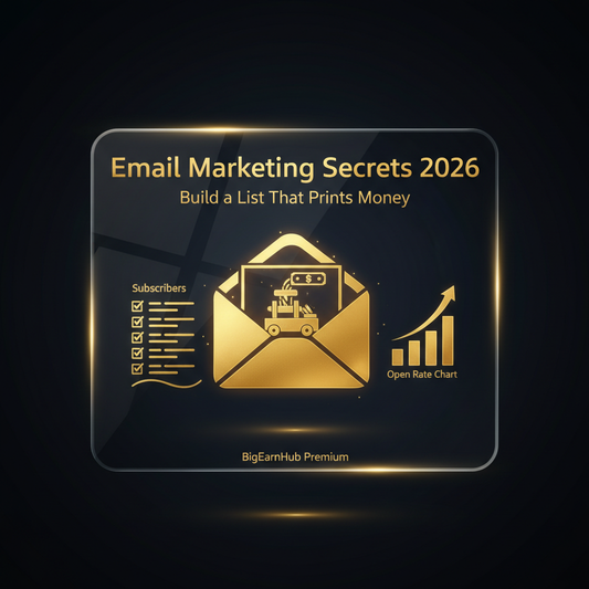 Email Marketing Secrets 2026 — Build a List That Prints Money — BigEarnHub