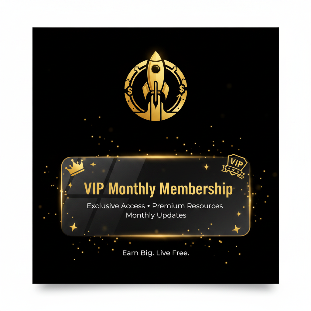 BigEarnHub VIP Monthly Membership — Exclusive Access