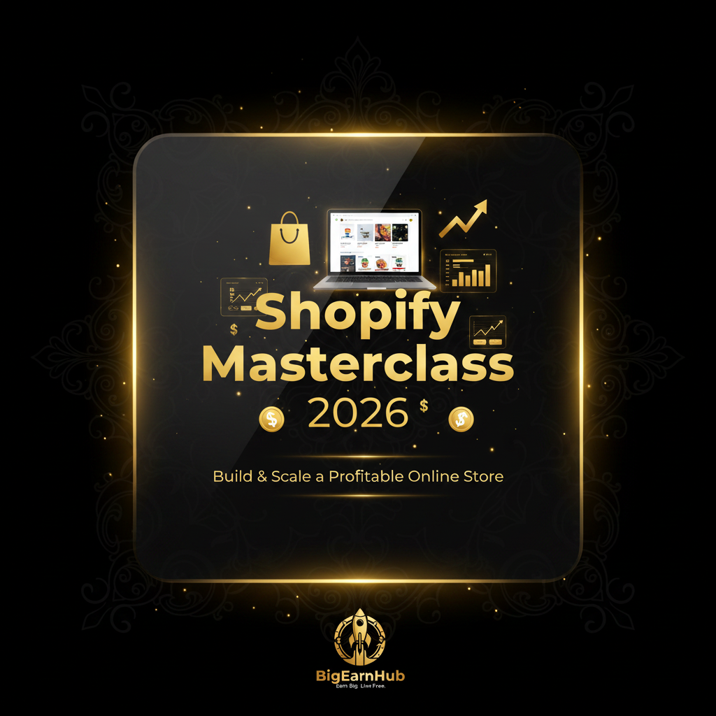 Shopify Masterclass 2026 - Build & Scale a Profitable Online Store