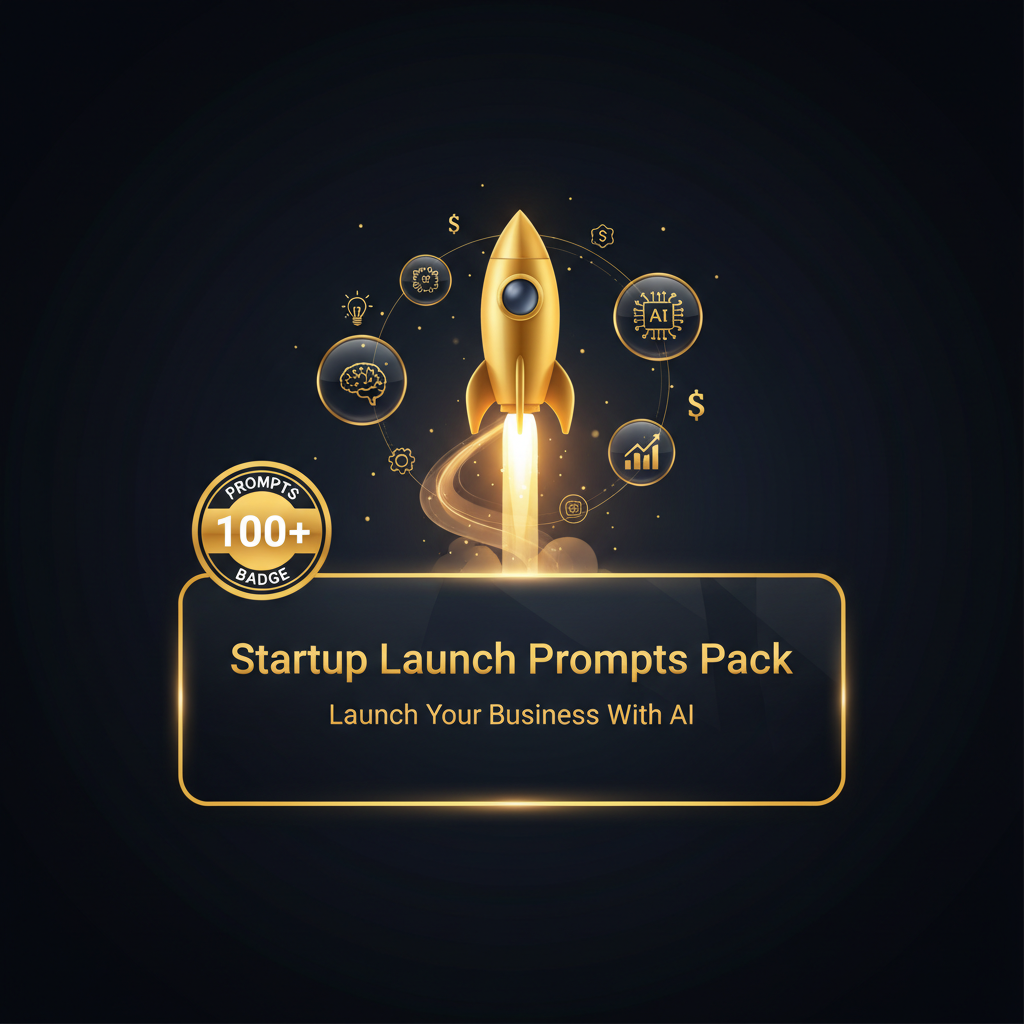 Startup Launch Prompts Pack — Launch Your Business With AI — BigEarnHub