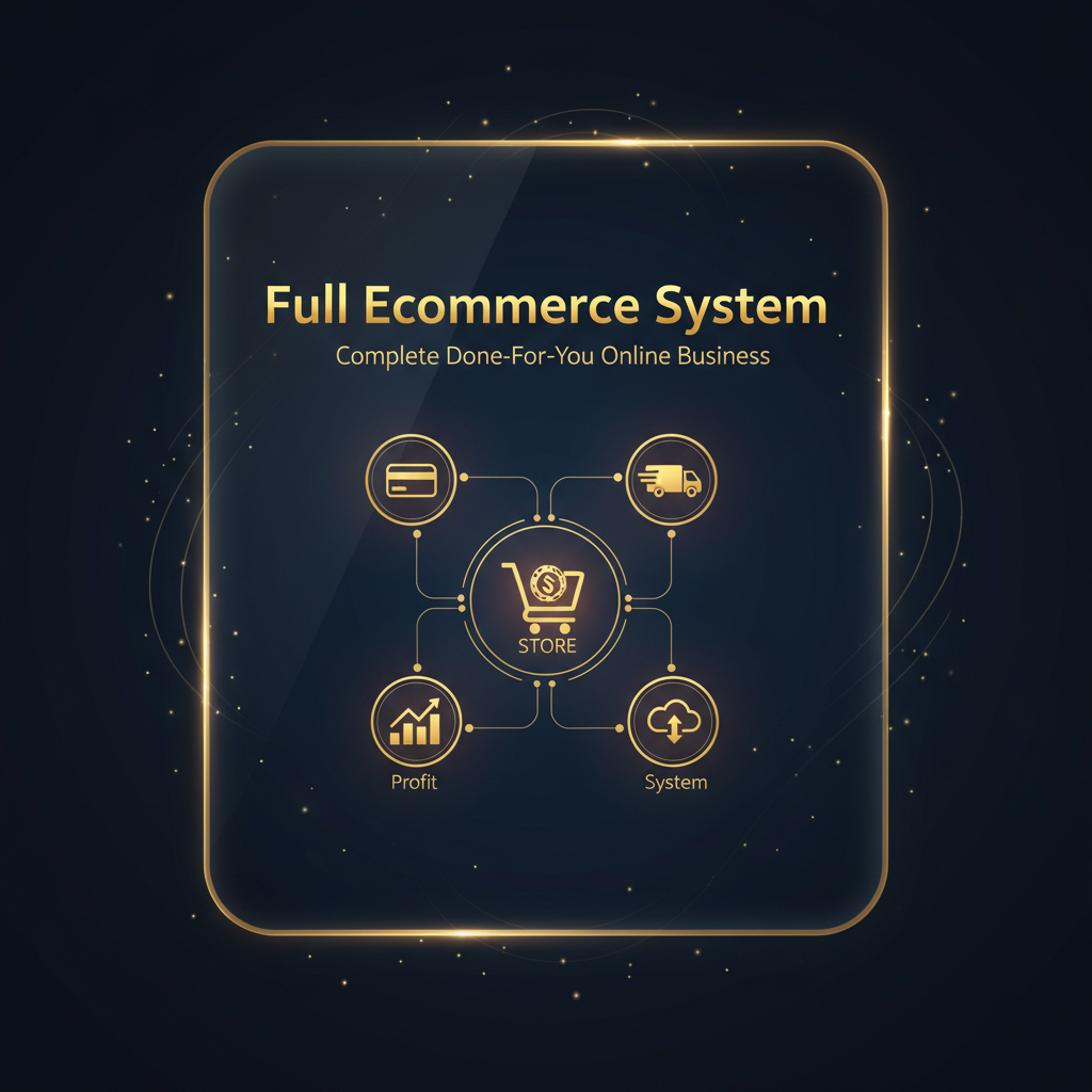 Full eCommerce System — Complete Done-For-You Online Business — BigEarnHub