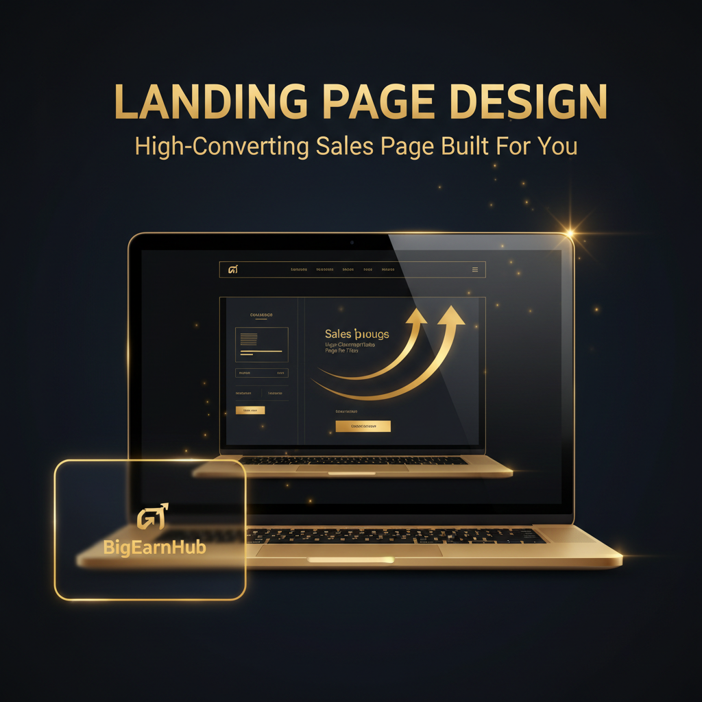 🌐 Landing Page Design