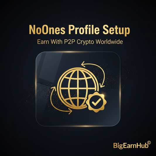 🌐 NoOnes Profile Setup — Corrected