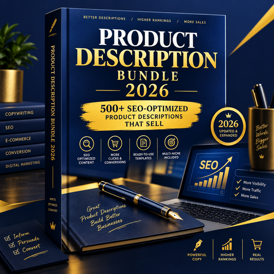 Product Description Bundle Cover