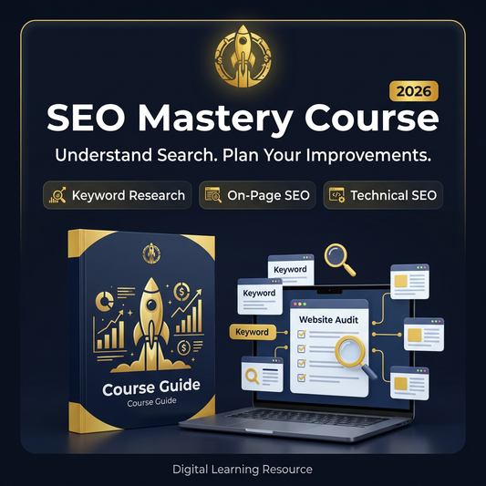 SEO Mastery Course 2026 কভার