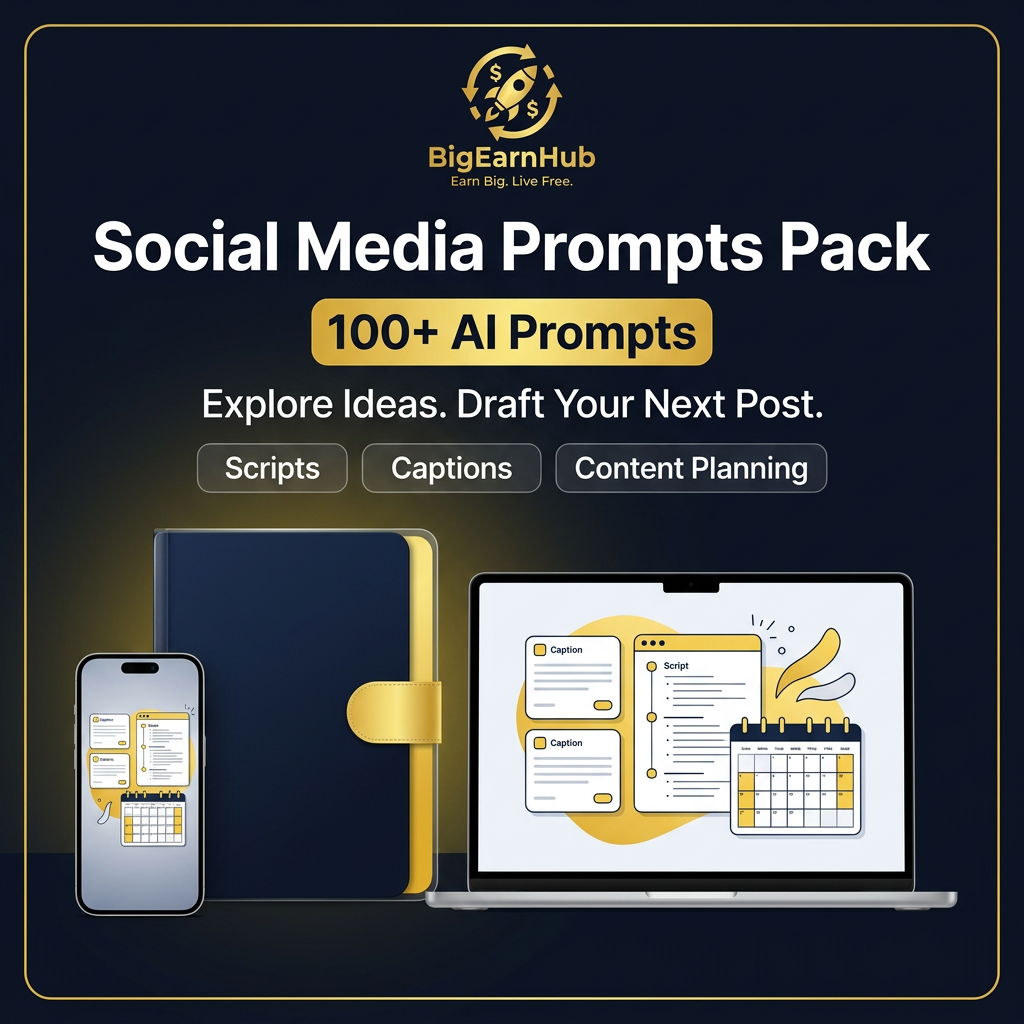 Social Media Prompts Pack কভার