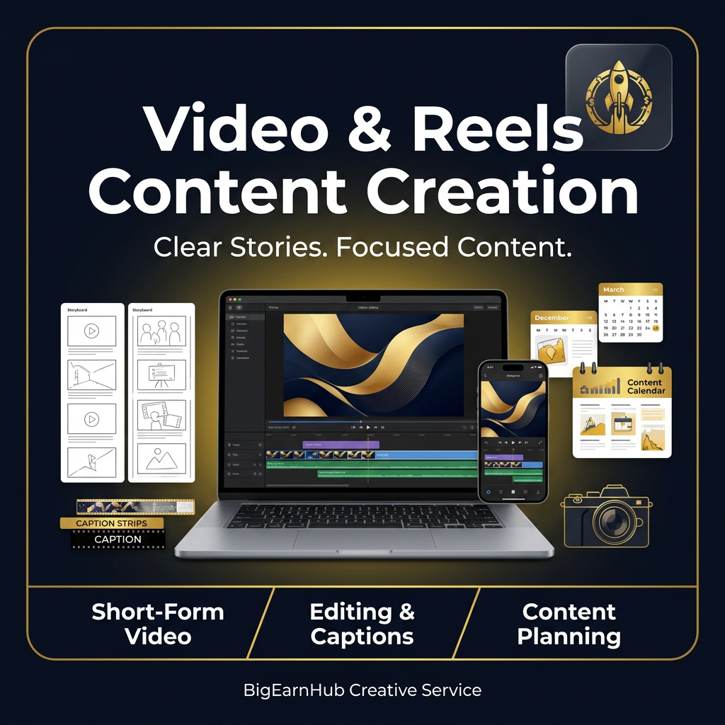 Video & Reels Content Creation কভার